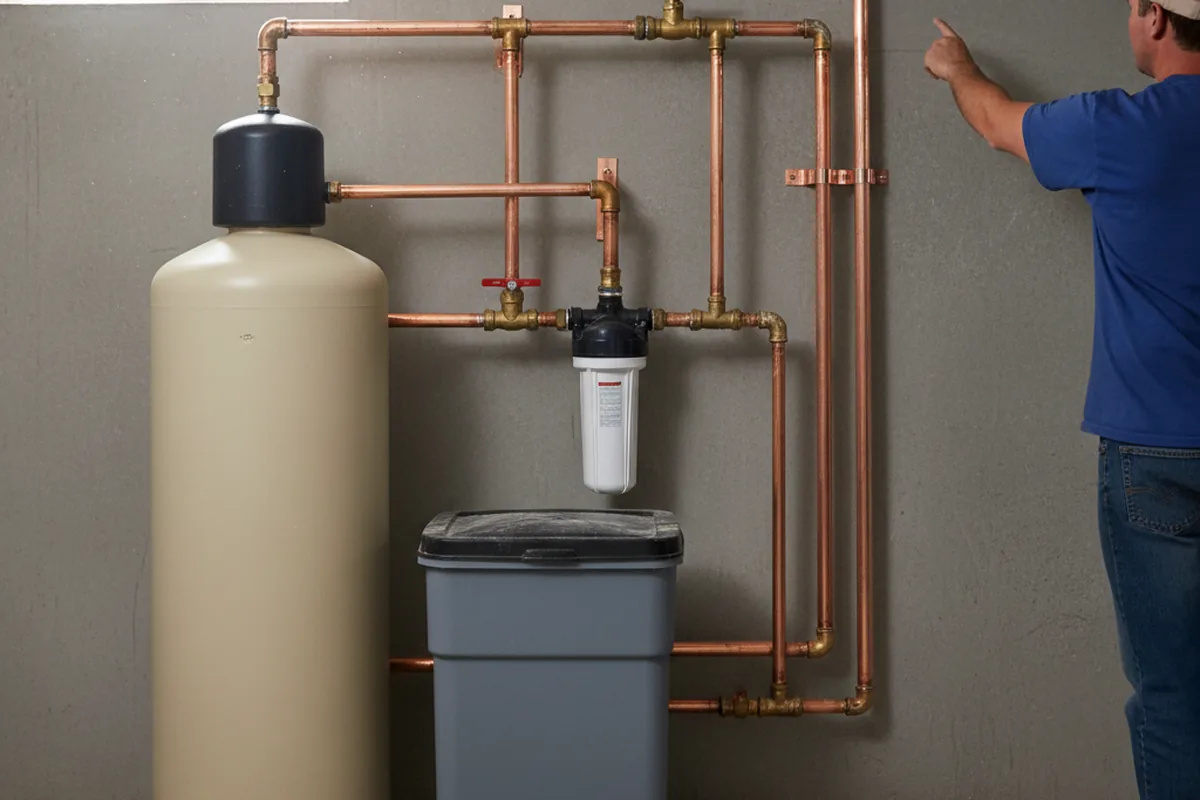 Whole-house water treatment system installed in Loughman